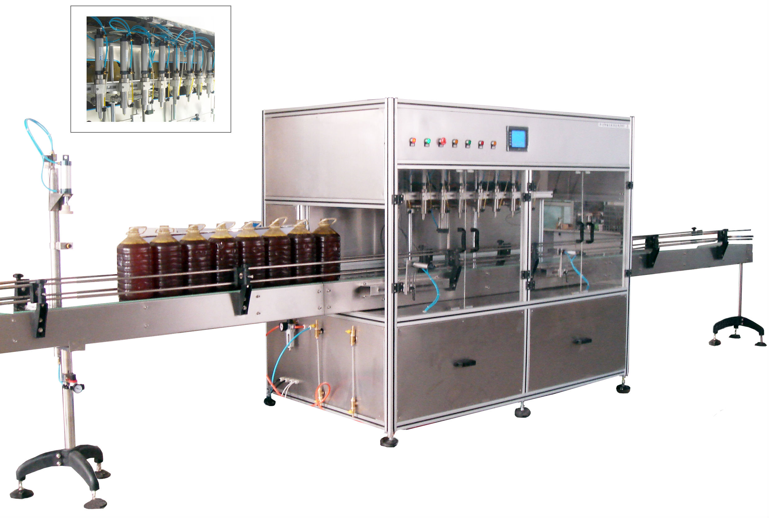 全自動(dòng)橄欖油灌裝機